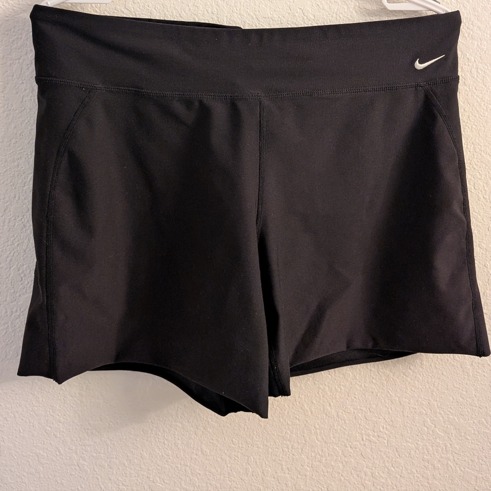 Nike Women's Black Athletic Shorts